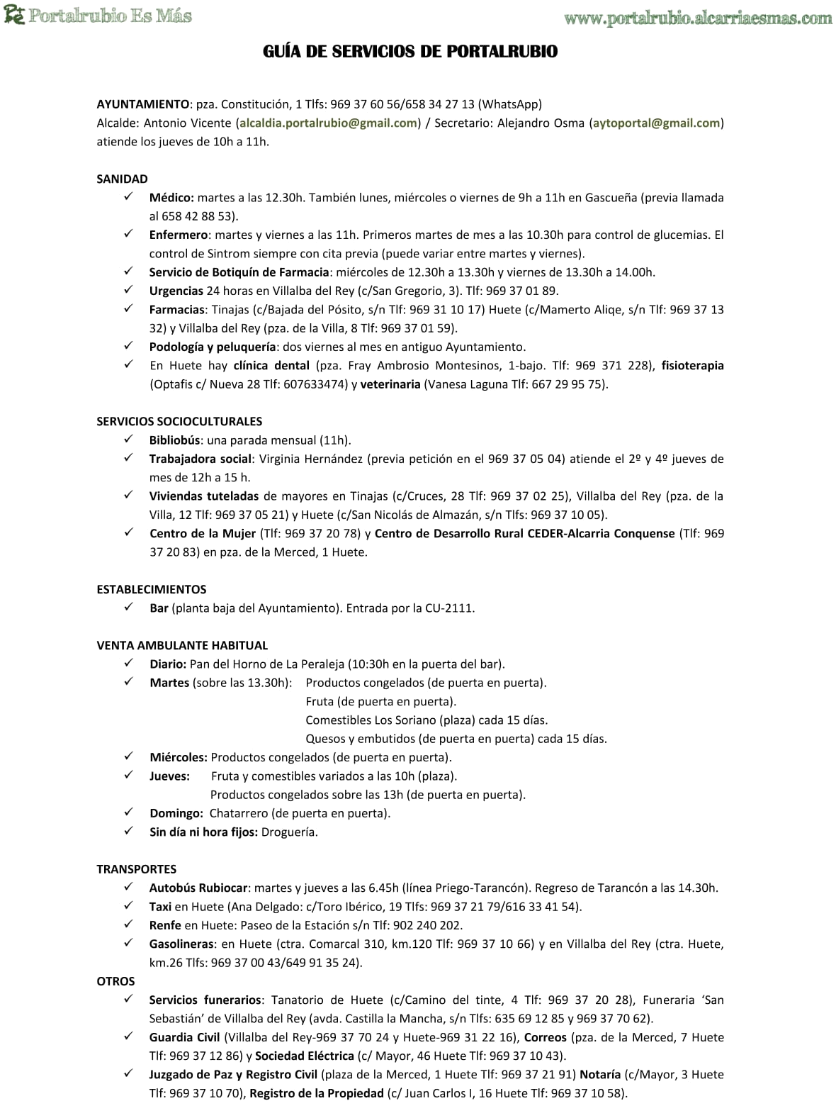 SERVICIOS